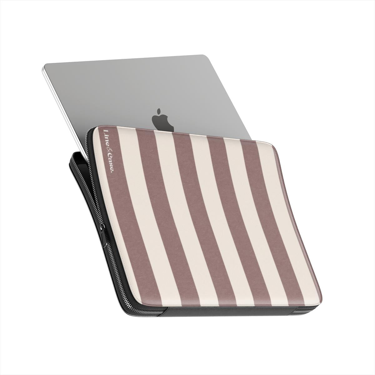 Brown Stripe Premium Laptop Sleeve