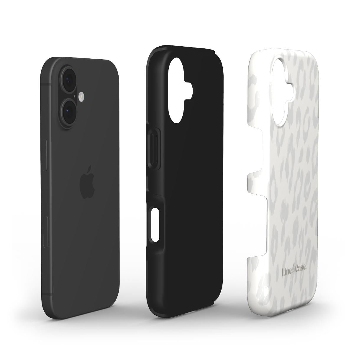 Cheetah in Grey Tough Phone Case