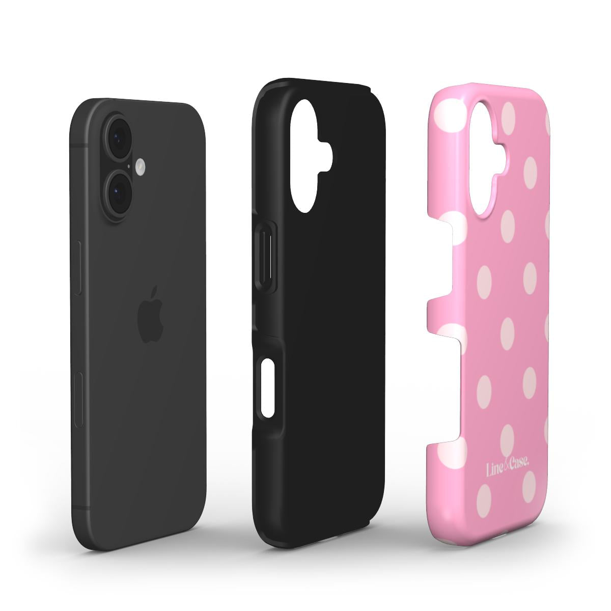 Pink Pink Pink Spots Tough Phone Case