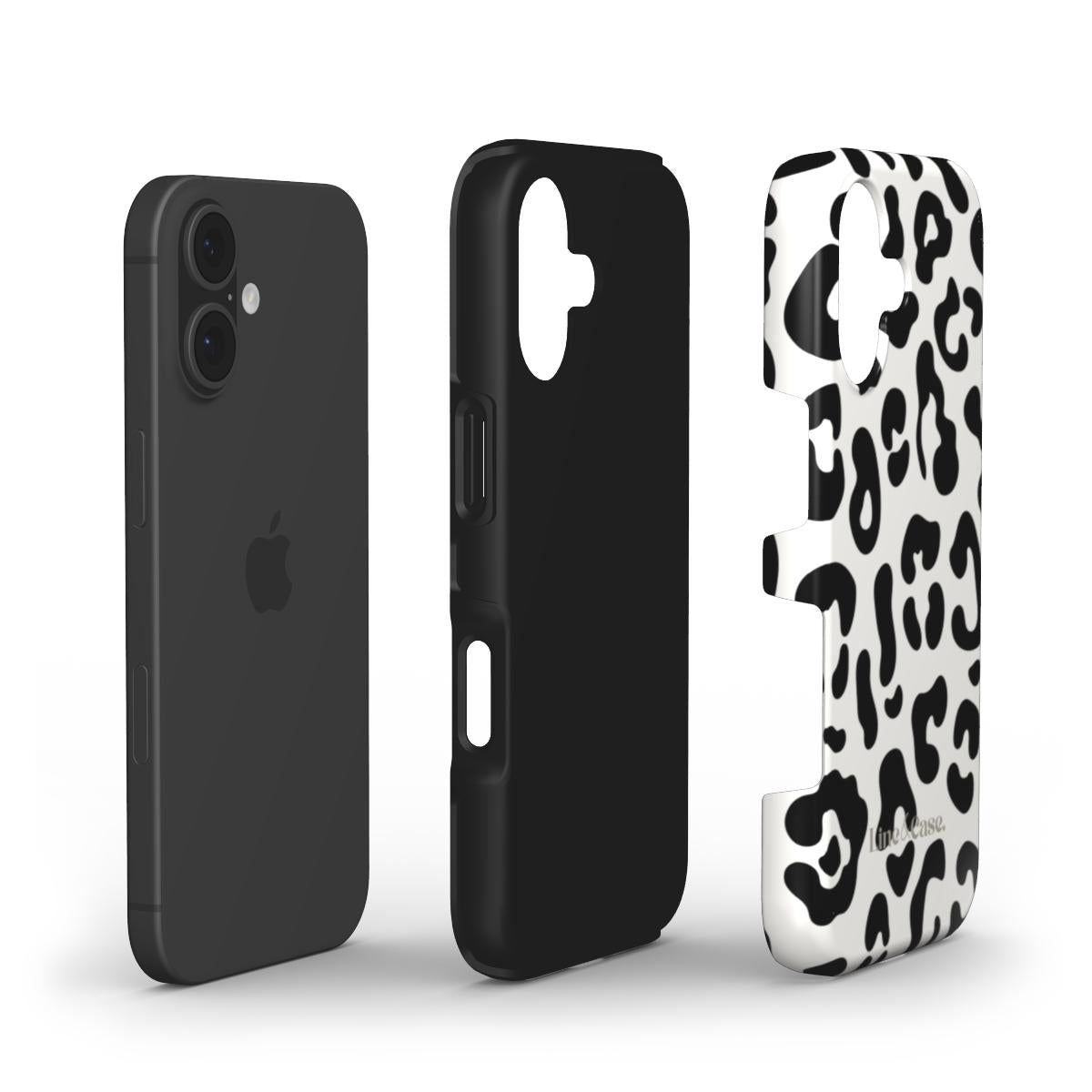 Cheetah in Black Phone Case