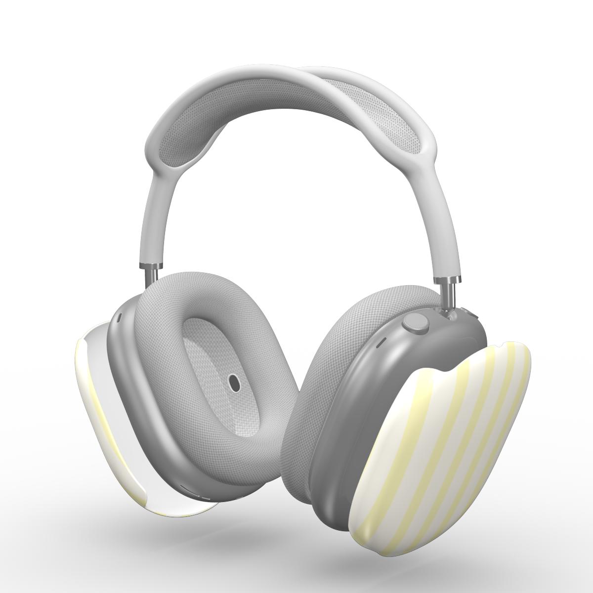 Baby Yellow Stripes Apple AirPods Max Tough Case