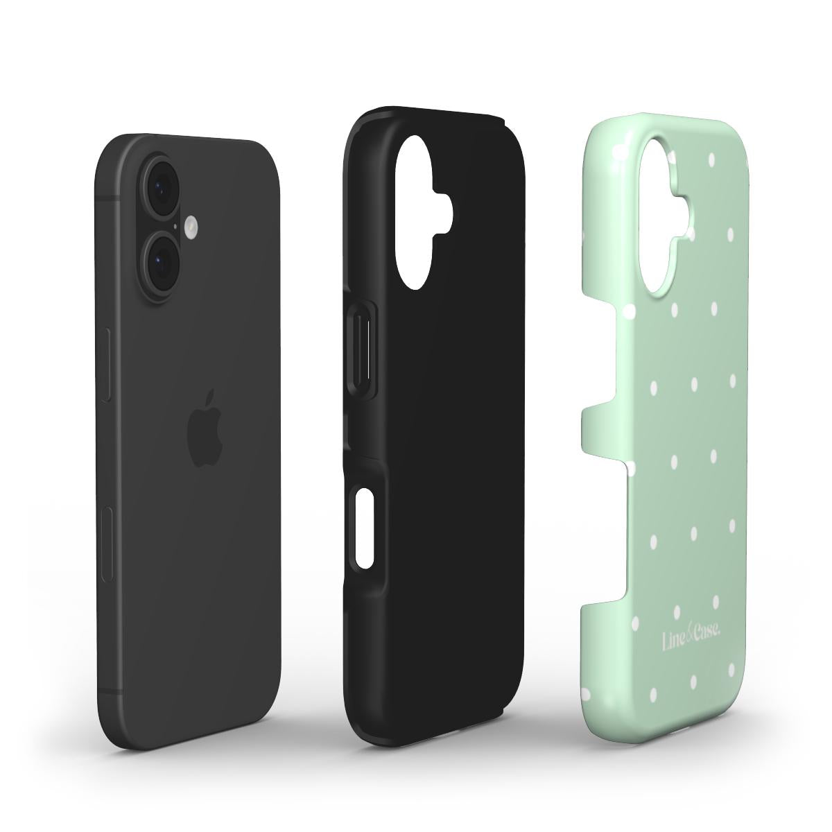 Boutique Matcha Green Spots Tough Phone Case