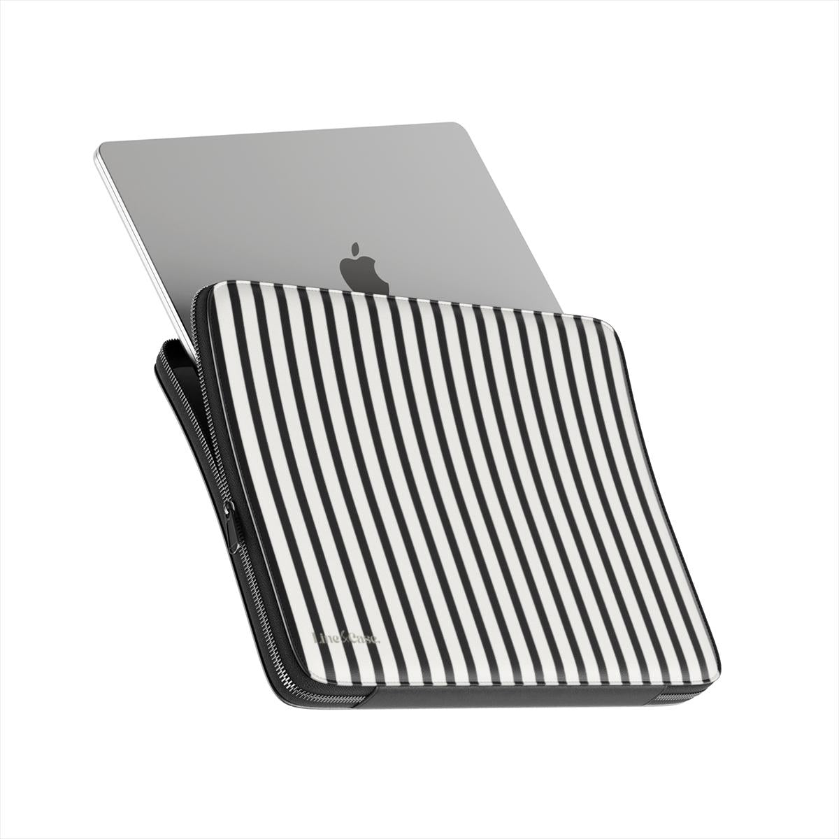 B&W Stripes Premium Laptop Sleeve