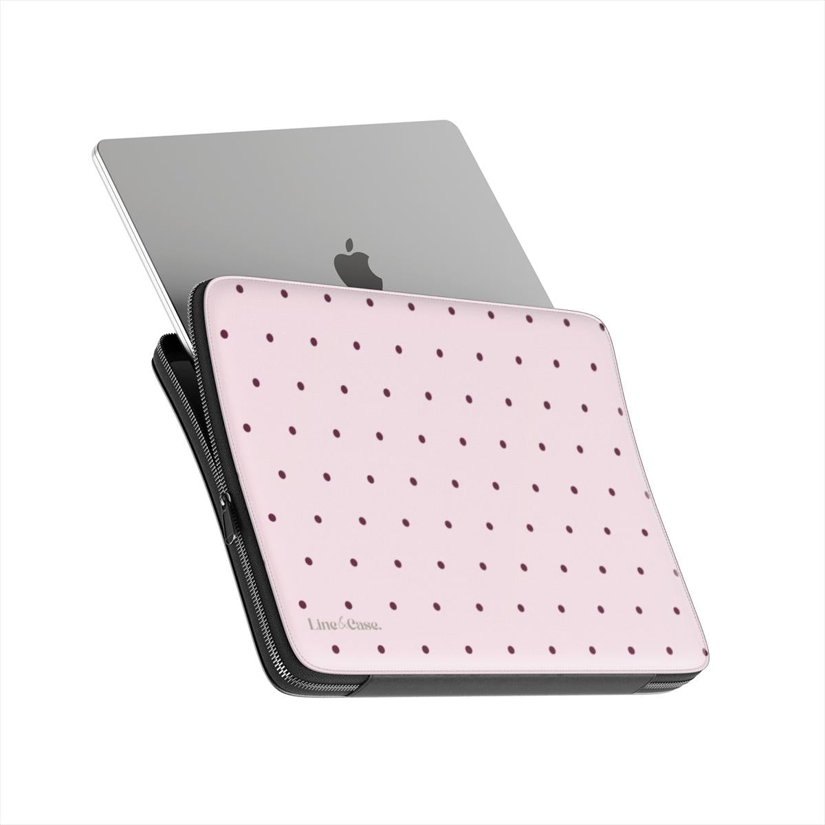 Pink Small Spots Premium Laptop Sleeve