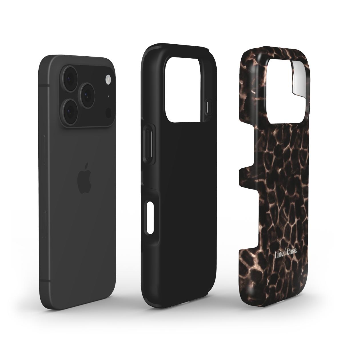 Dark Leopard Tough Phone Case