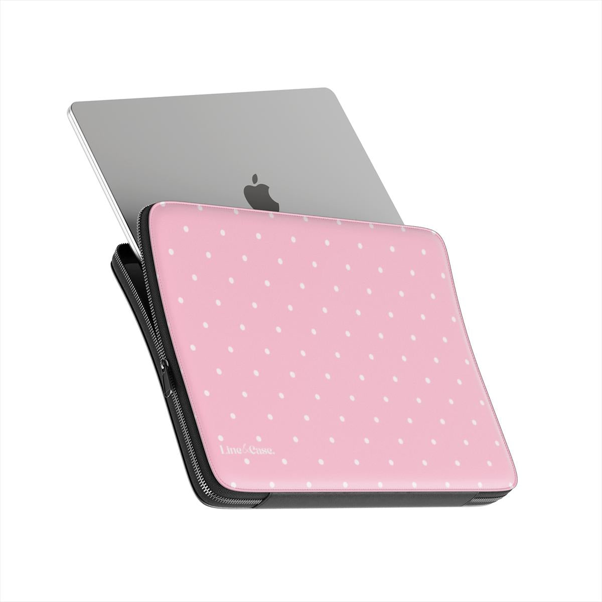 Pink Sorbet Small Spots Premium Laptop Sleeve