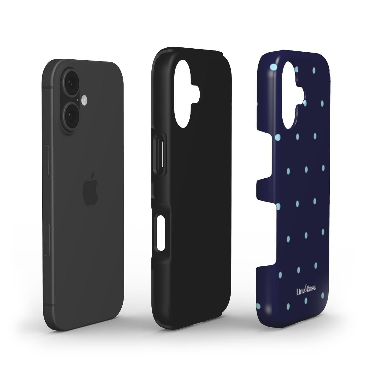 Light and Dark Blue Spots