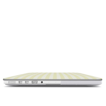 Yellow Pretty in Plaid MacBook Case