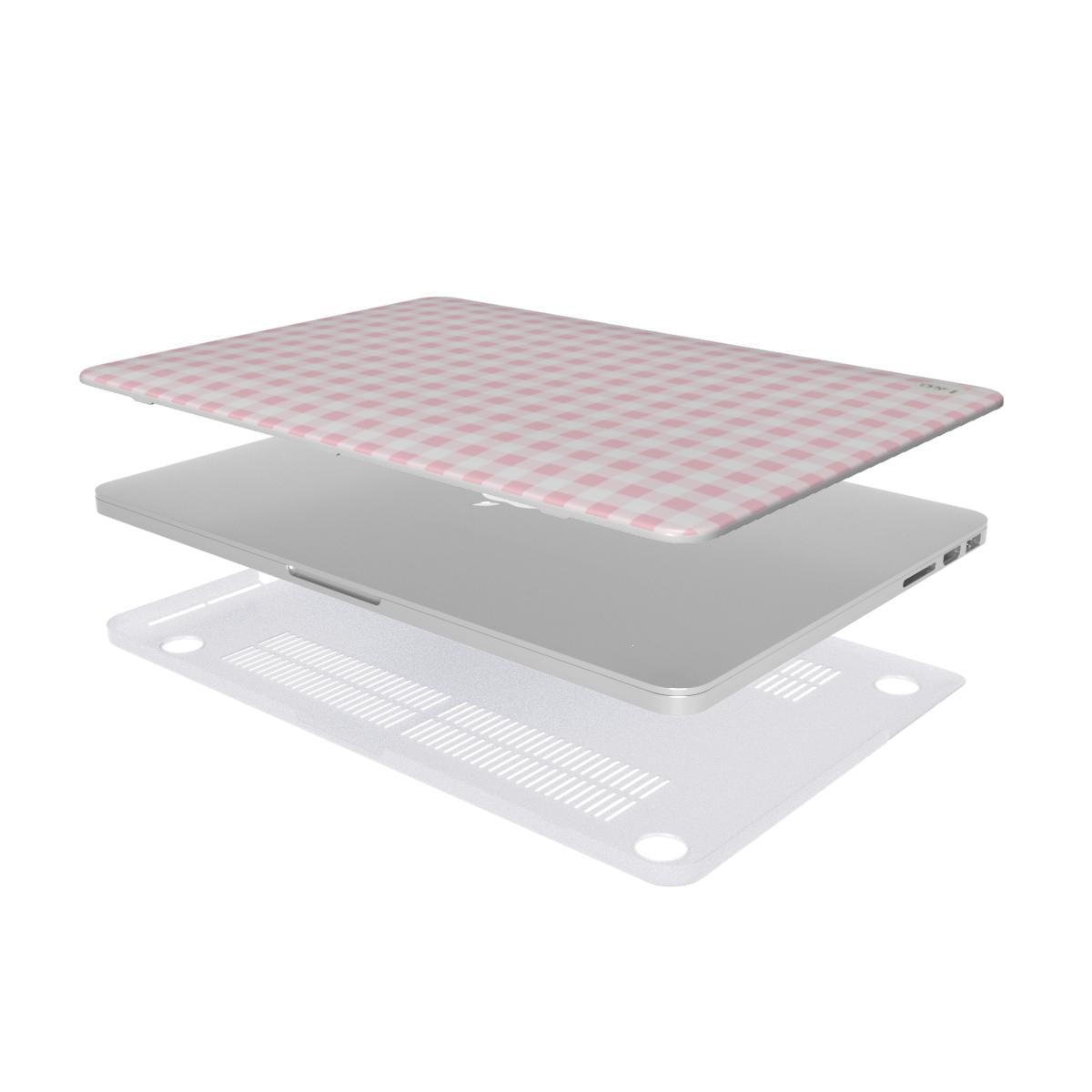 Pink Pretty in Plaid MacBook Case