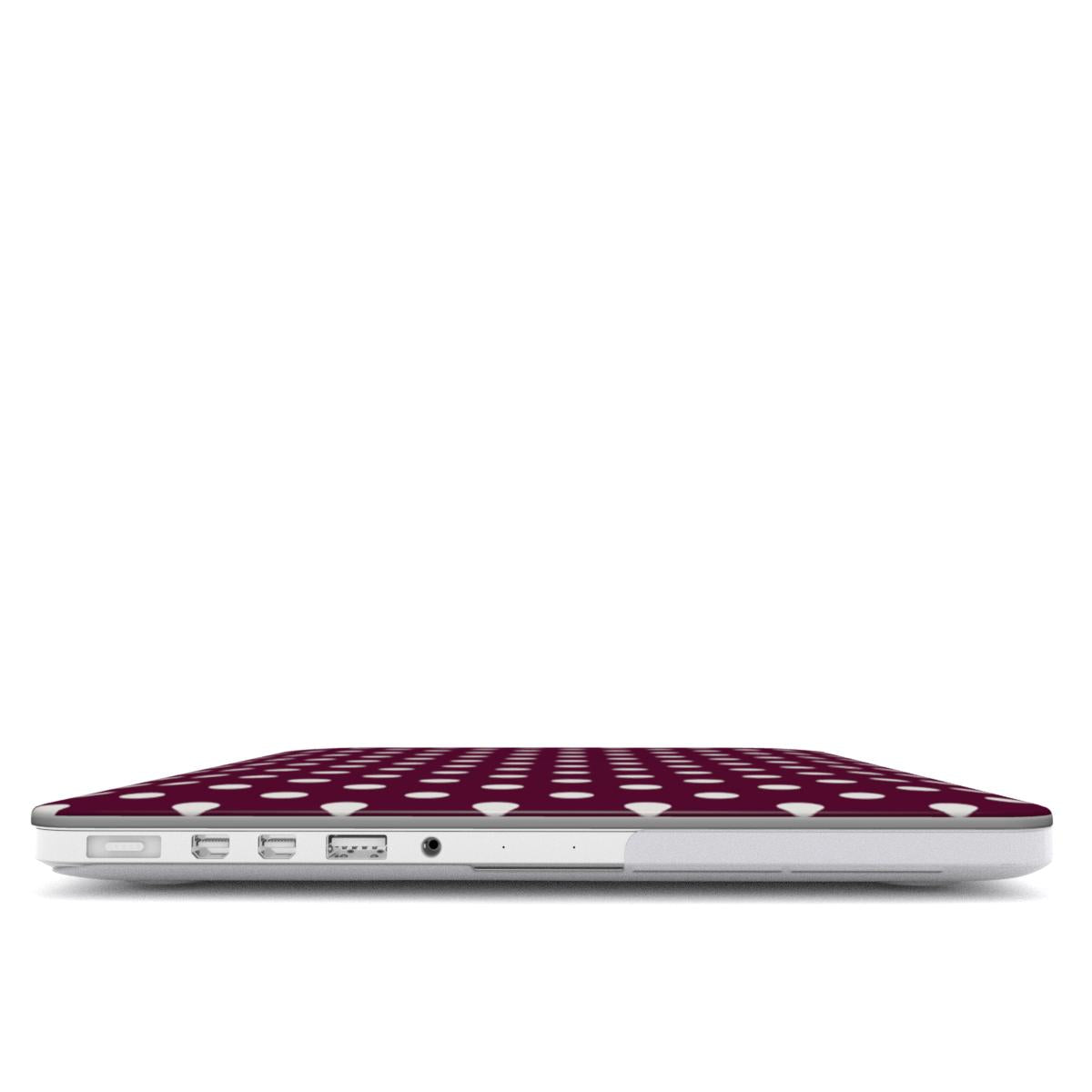 Spotted in Deep Red MacBook Case