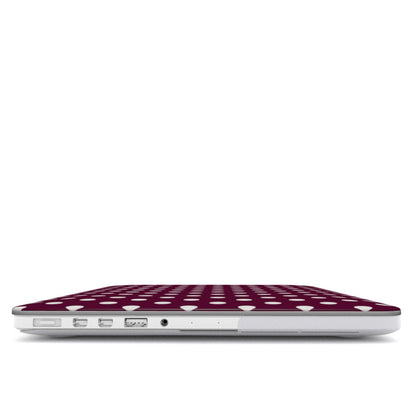 Spotted in Deep Red MacBook Case