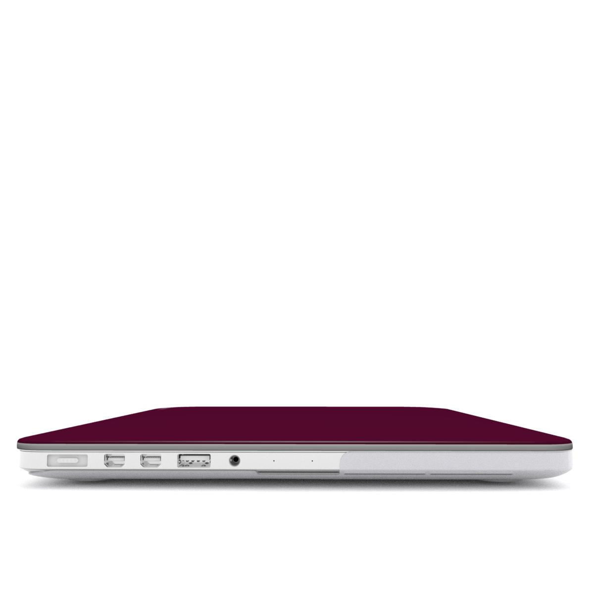 Deep Red Neutrals MacBook Case