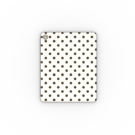 Brown Spotted in Reverse Apple iPad Case