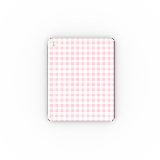 Pink Pretty in Plaid Apple iPad Case