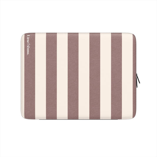 Brown Stripe Premium Laptop Sleeve