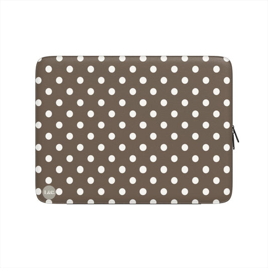 Brown Spotted Premium Laptop Sleeve