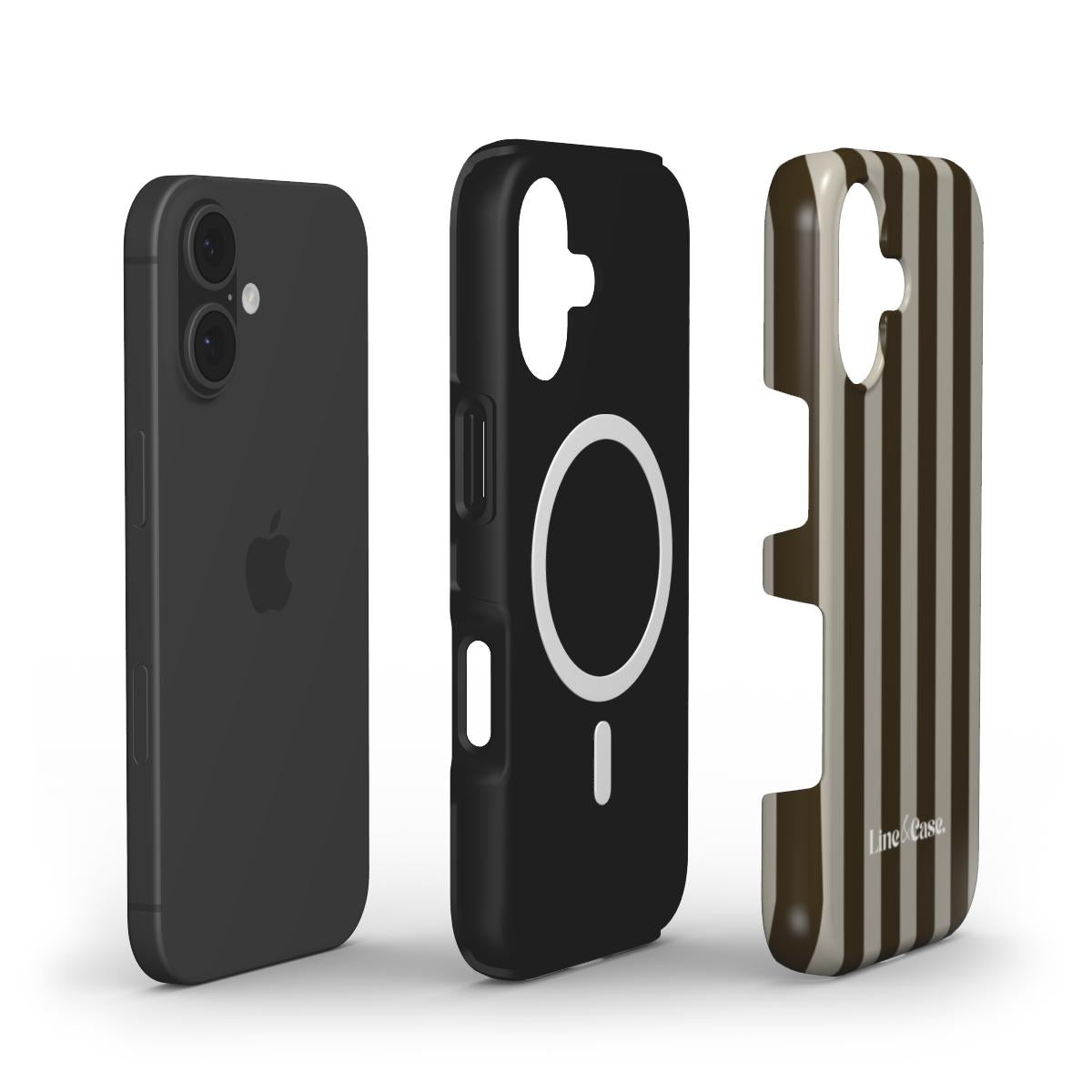 Brown Stripes MagSafe Tough Phone Case