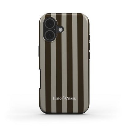 Brown Stripes MagSafe Tough Phone Case