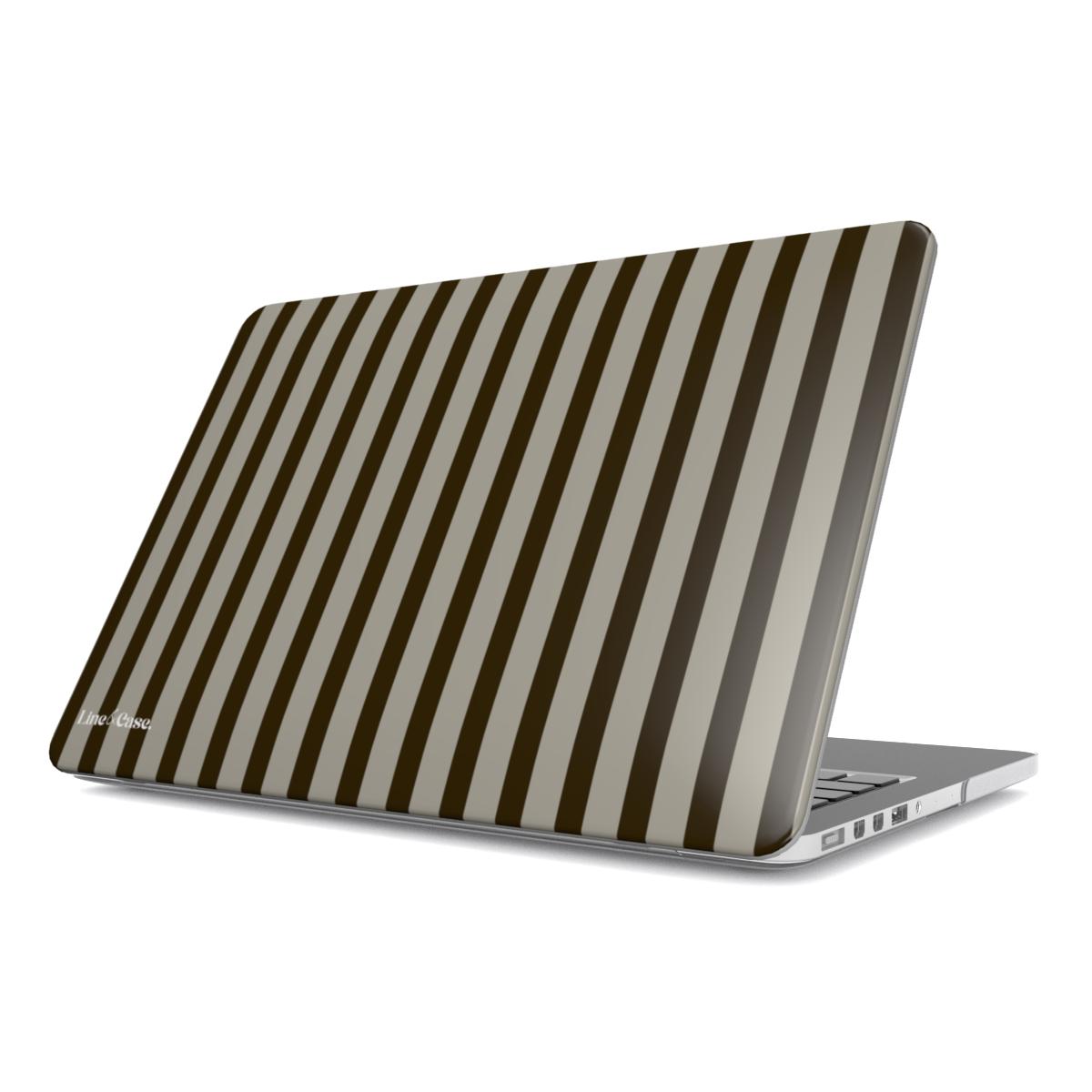 Brown Stripes MacBook Case