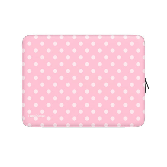 Pink Pink Pink Spots Premium Laptop Sleeve