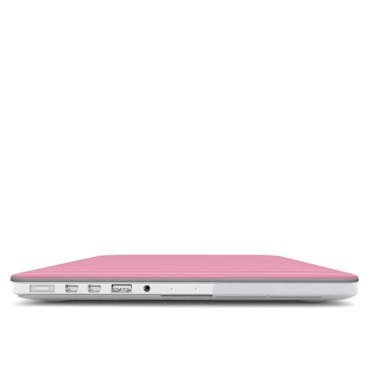Pink Stripes MacBook Case