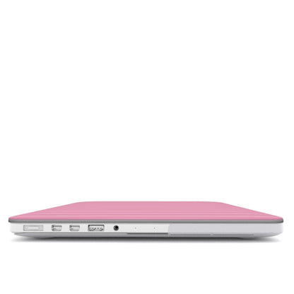 Pink Stripes MacBook Case