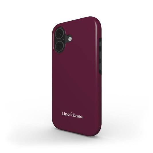 Deep Red Neutrals Tough Phone Case