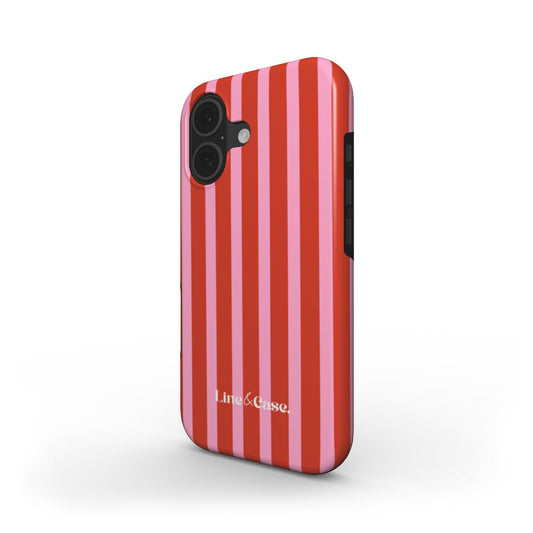 Strawberry Stripes Tough Phone Case