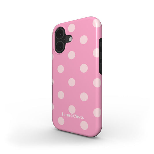 Pink Pink Pink Spots Tough Phone Case