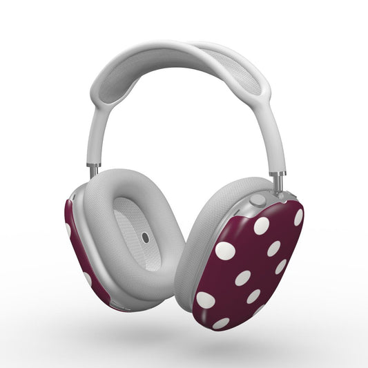 Deep Red Spots Apple AirPods Max Tough Case