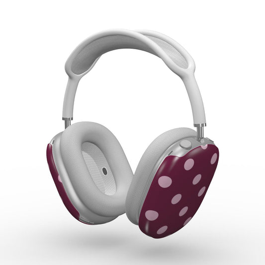 Deep Red and Pink Spots Apple AirPods Max Tough Case