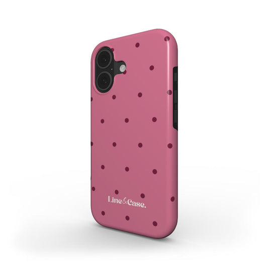 Boutique Deep and Light Pink Spots Tough Phone Case