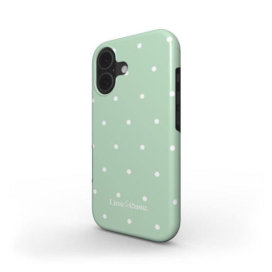 Boutique Matcha Green Spots Tough Phone Case