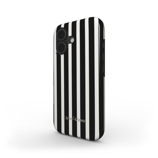 B&W Stripes Tough Phone Case