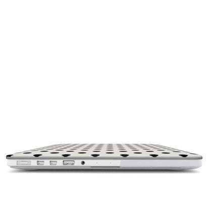 Black & White Spots MacBook Case