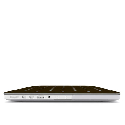 Brown and Blue Small Spots MacBook Case