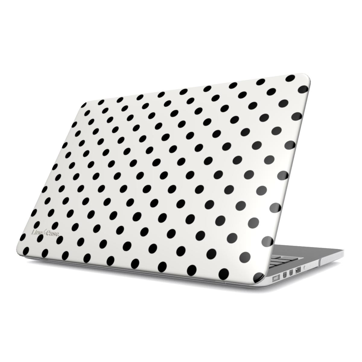 Black & White Spots MacBook Case