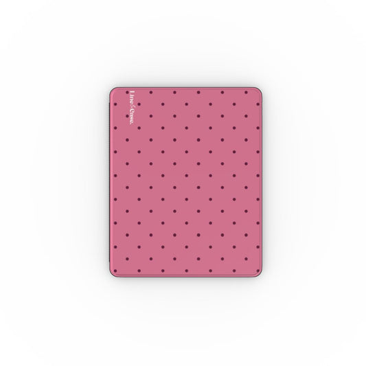 Dark & Light Pink Reverse Small Spots iPad Case