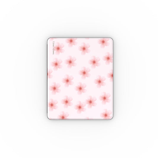 Pink Watercolour Flower iPad Case