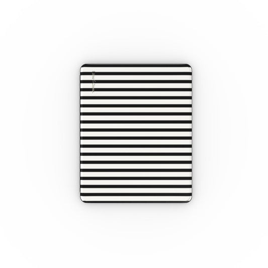 Black & White Stripes iPad Case