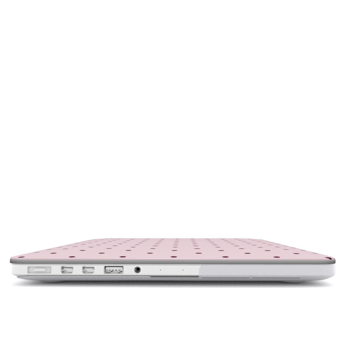 Dark & Light Pink Small Spots MacBook Case