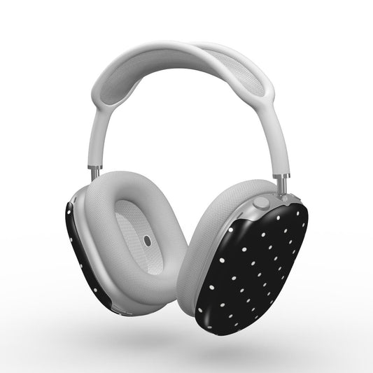 Black & White Reverse Small Spots Apple AirPods Max Tough Case