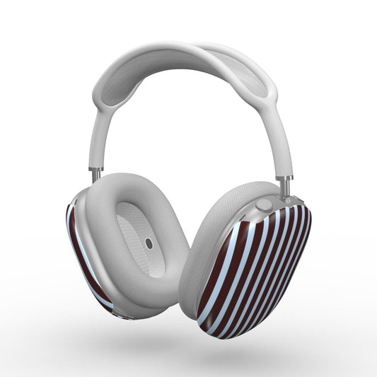 Brown & Blue Stripes Apple AirPods Max Tough Case