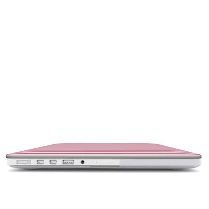 Pink Stripes MacBook Case