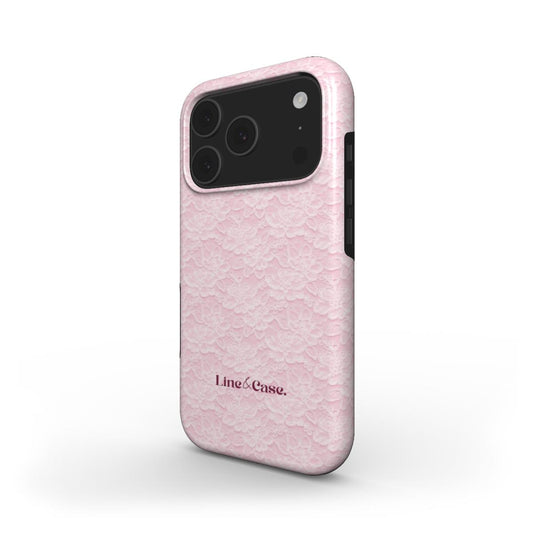Pink Lace Tough Phone Case
