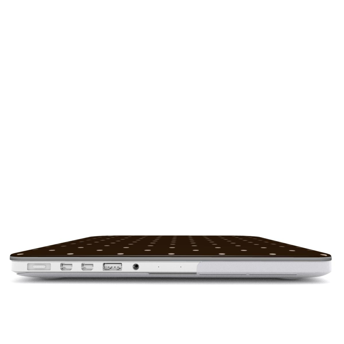 Brown Small Spots MacBook Case