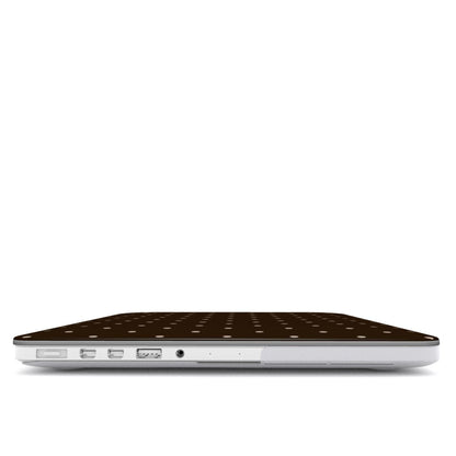 Brown Small Spots MacBook Case