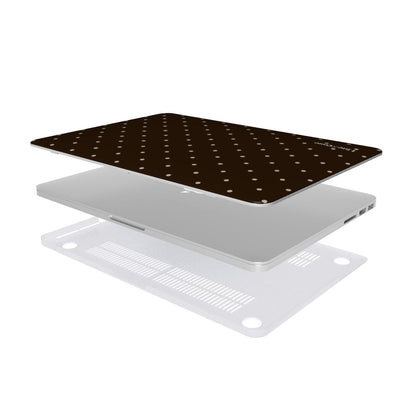 Brown Small Spots MacBook Case