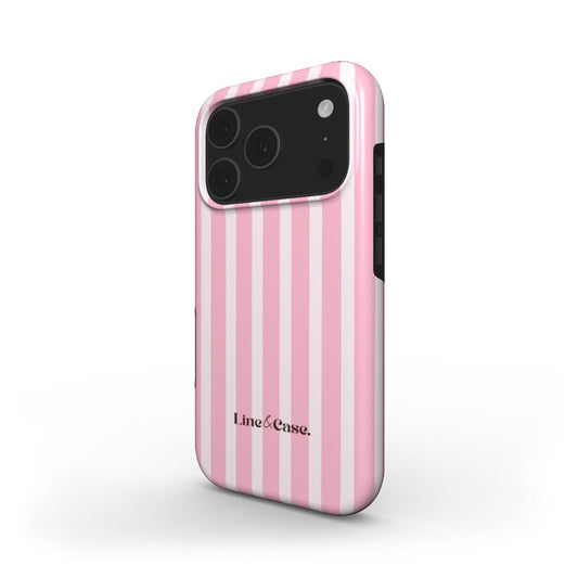 Pink Sorbet Stripes Tough Phone Case