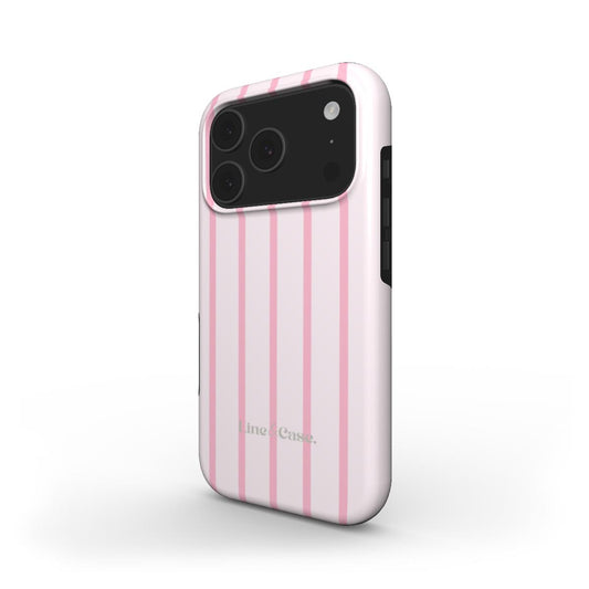 Pink Sorbet Small Stripes Tough Phone Case